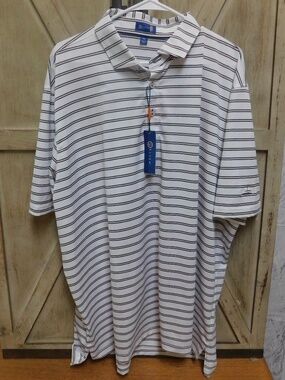Stitch NWT Golf Polo Digital Pink Performance Made in Peru XXL
